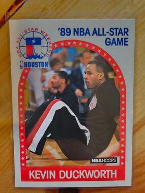 Kevin Duckworth 1989-1990 NBA Hoops #193 All-Star - Trail Blazers - Fresh Pull